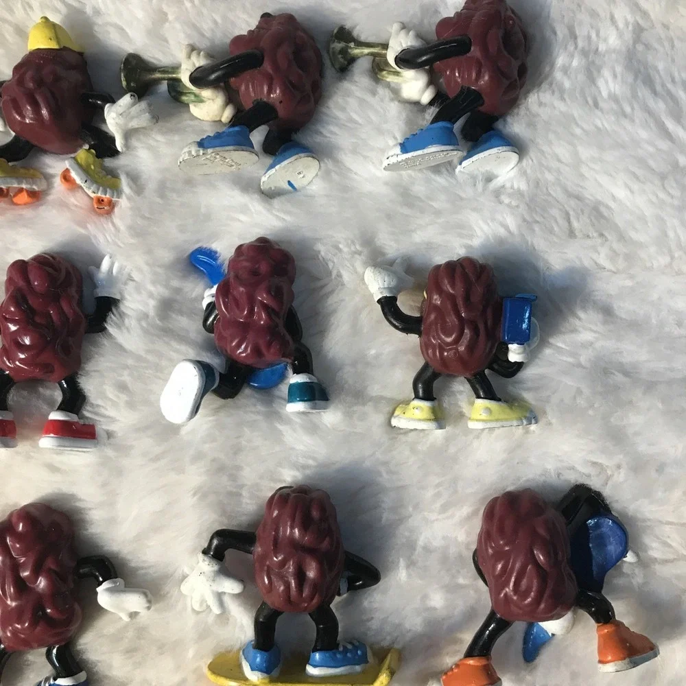 VTG Hardee's California Raisins 1980s, Music Skating Guitar Radio Lot of 12